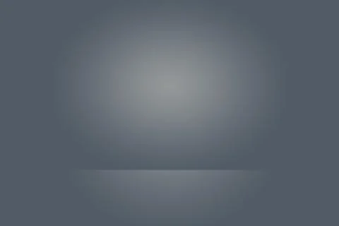 Abstract Smooth Dark blue with Black vignette Studio well use as background Stock Illustration
