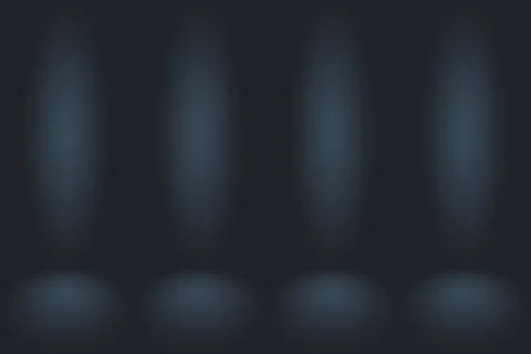Abstract Smooth Dark blue with Black vignette Studio well use as background Stock Illustration