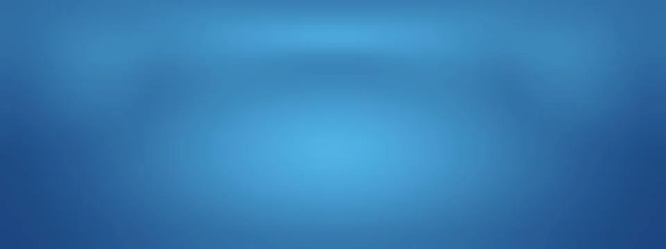Abstract Smooth Dark blue with Black vignette Studio well use as background Stock Illustration