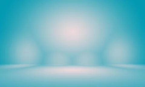 Abstract Smooth Dark blue with Black vignette Studio well use as background Stock Illustration