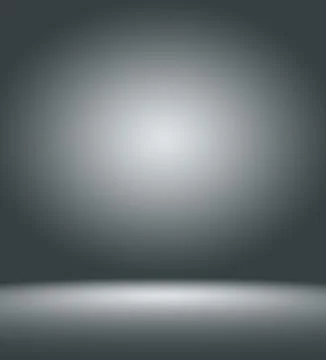 Abstract Smooth empty grey Studio well use as background,business report,digital Illustrazione stock