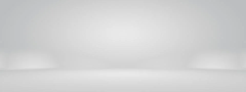Abstract Smooth empty grey Studio well use as background,business report,digital Illustrazione stock