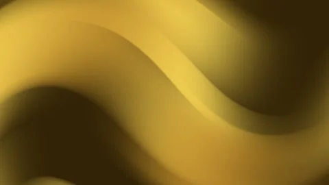 Abstract Smooth Flowing Gold Gradient and Brown Curves Background for Branding Stock Footage 285038279