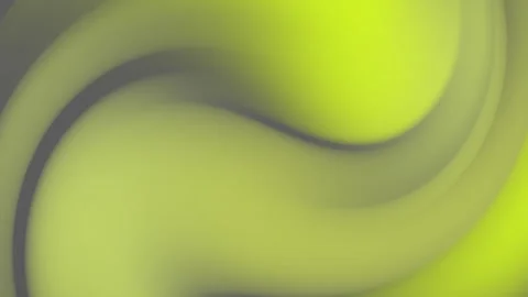 Abstract smooth flowing gradients bright lime yellow dark olive curves shapes. Видео 335604134