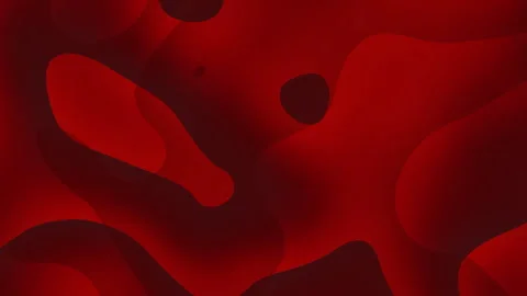 Abstract Smooth Flowing Red Gradient Shapes Elegant Background Illustration	 Stock Footage 319793809