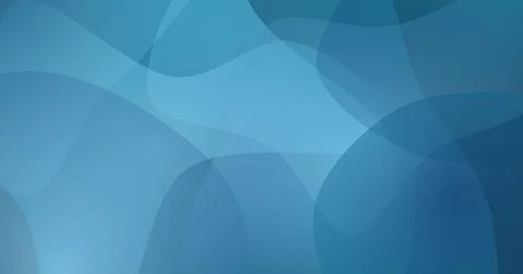 Abstract smooth flowing waves with soft gradients and transparency. Illustrazione stock