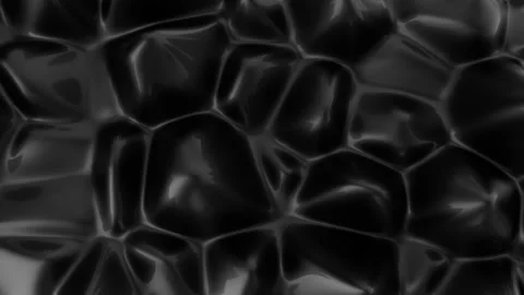 Abstract smooth geometric surface with black polygonal triangle motional Stock Footage 137905403