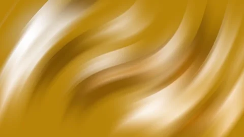 Abstract smooth golden liquid wave motion background high quality 4K stock .. Stock Footage 338121691