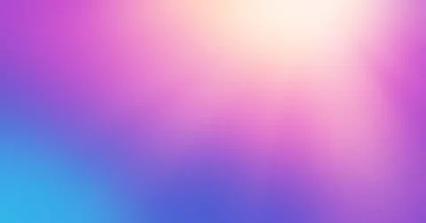 Abstract smooth gradient background with pink, purple, and blue tones, soft.. Stockillustratie