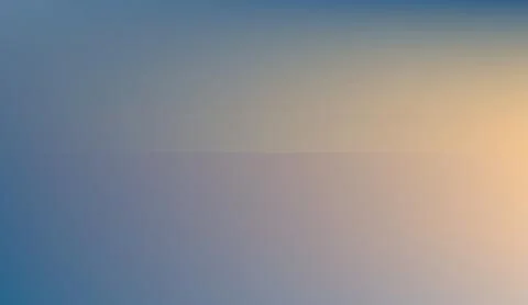 Abstract smooth gradient background with soft blue and warm orange pastel tones Illustrazione stock