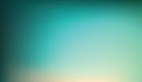 Abstract smooth gradient background with soft teal and light green tones for Stock Illustration