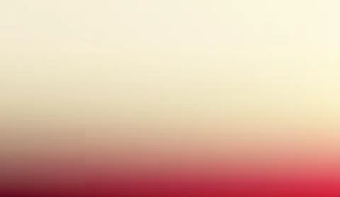 Abstract smooth gradient background with soft pastel cream and vibrant red Stock Illustration