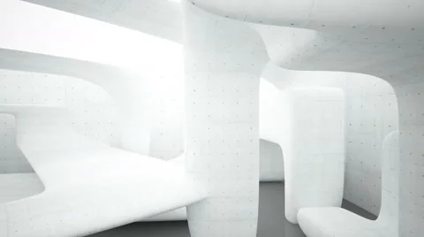 Abstract smooth interior concrete Vídeos de archivo 50679861
