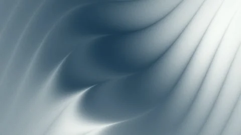 Abstract smooth layered white navy gradient waves 3d render background Stock Footage 328439519