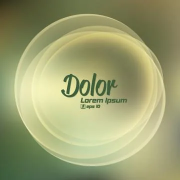 Abstract smooth light circle vector background Stock Illustration