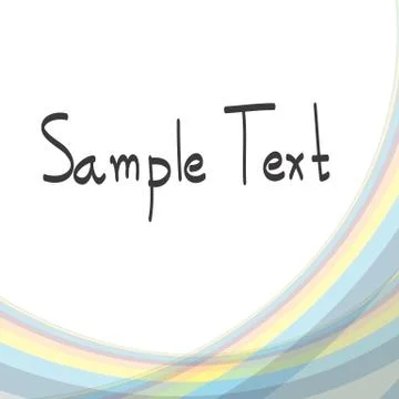 Abstract smooth lines vector background Stock Illustration