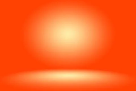 Abstract Smooth Orange background layout design,studio,room, web template Illustrazione stock