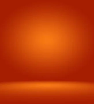 Abstract Smooth Orange background layout design,studio,room, web template Illustrazione stock