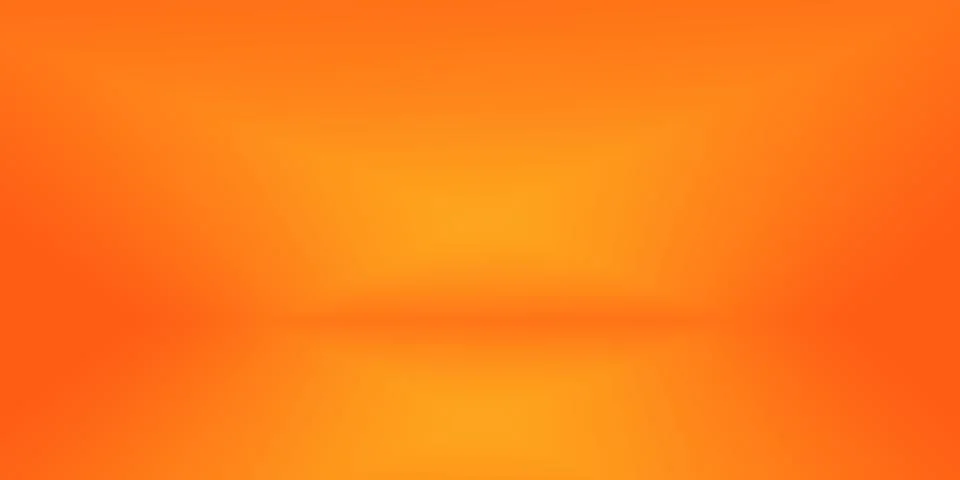 Abstract smooth Orange background layout design,studio,room, web template Illustrazione stock