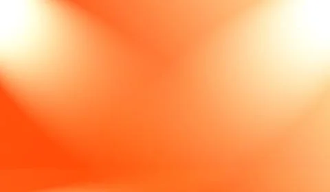 Abstract smooth Orange background layout design,studio,room, web template Illustrazione stock