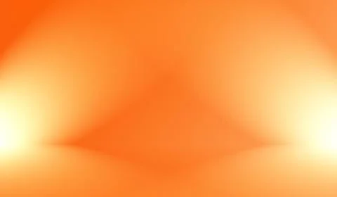 Abstract smooth Orange background layout design,studio,room, web template Illustrazione stock