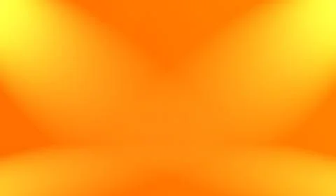 Abstract smooth Orange background layout design,studio,room, web template Stock Illustration