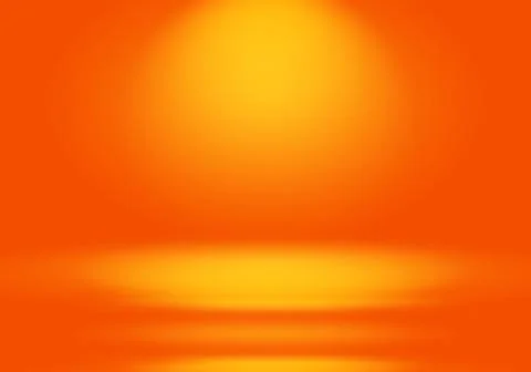 Abstract smooth Orange background layout design,studio,room, web template Illustrazione stock