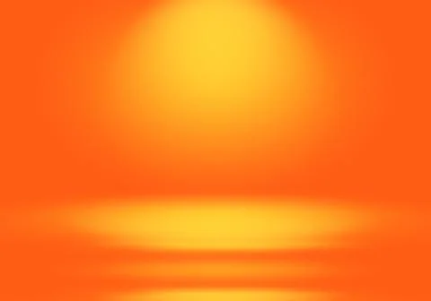 Abstract smooth Orange background layout design,studio,room, web template Illustrazione stock