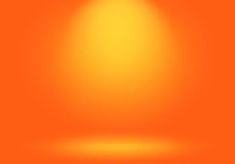 Abstract smooth Orange background layout design,studio,room, web template Illustrazione stock