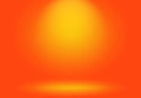 Abstract smooth Orange background layout design,studio,room, web template Stock Illustration
