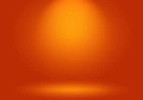 Abstract smooth Orange background layout design,studio,room, web template Illustrazione stock