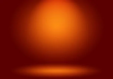 Abstract smooth Orange background layout design,studio,room, web template Illustrazione stock