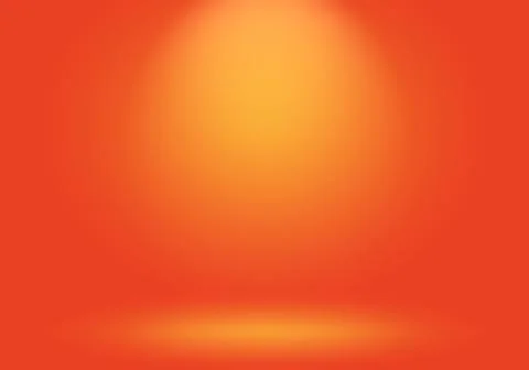 Abstract smooth Orange background layout design,studio,room, web template Stock Illustration