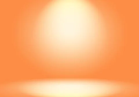 Abstract smooth Orange background layout design,studio,room, web template Stock Illustration