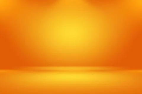 Abstract smooth Orange background layout design,studio,room, web template Stock Illustration
