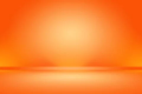 Abstract smooth Orange background layout design,studio,room, web template Stock Illustration
