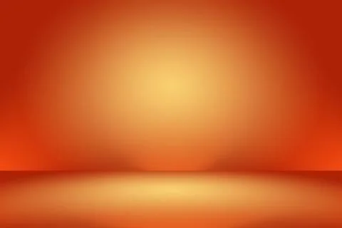 Abstract smooth Orange background layout design,studio,room, web template Stock Illustration