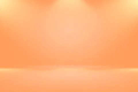Abstract smooth Orange background layout design,studio,room, web template Illustrazione stock
