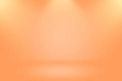 Abstract smooth Orange background layout design,studio,room, web template Illustrazione stock