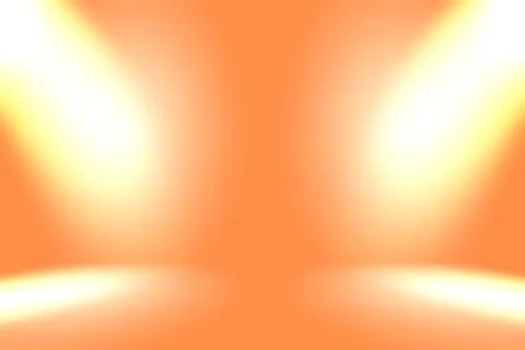 Abstract smooth Orange background layout design,studio,room, web template Stock Illustration