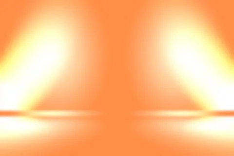 Abstract smooth Orange background layout design,studio,room, web template Illustrazione stock