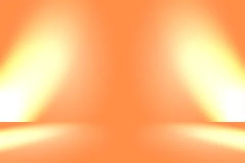 Abstract smooth Orange background layout design,studio,room, web template Illustrazione stock