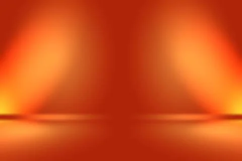 Abstract smooth Orange background layout design,studio,room, web template Illustrazione stock