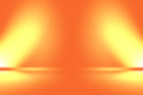 Abstract smooth Orange background layout design,studio,room, web template Stock Illustration