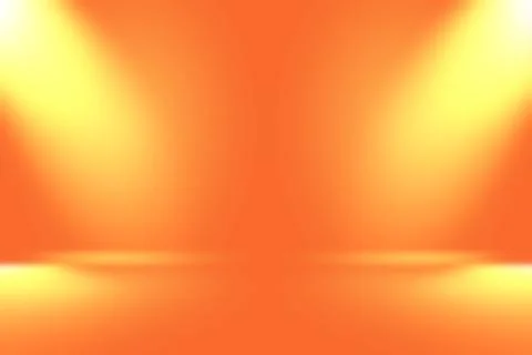 Abstract smooth Orange background layout design,studio,room, web template Stock Illustration