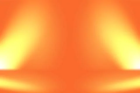 Abstract smooth Orange background layout design,studio,room, web template Stock Illustration