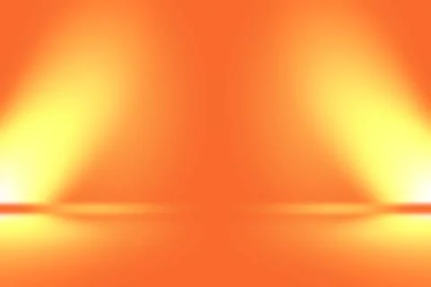 Abstract smooth Orange background layout design,studio,room, web template Stock Illustration