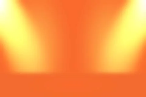 Abstract smooth Orange background layout design,studio,room, web template Stock Illustration