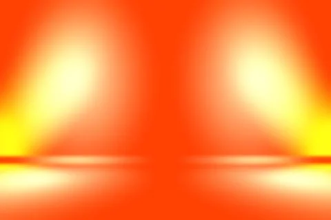 Abstract smooth Orange background layout design,studio,room, web template Stock Illustration