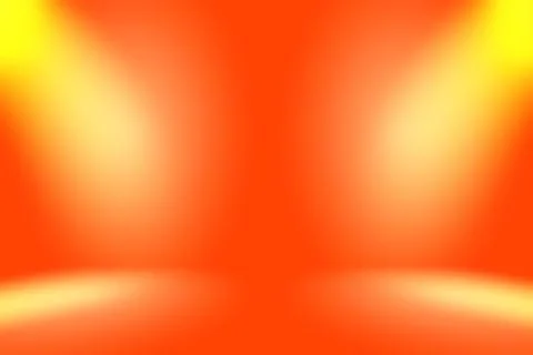 Abstract smooth Orange background layout design,studio,room, web template Illustrazione stock